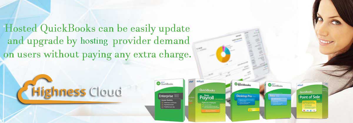 Hosted QuickBooks on the cloud