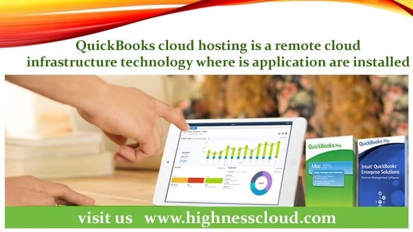 hosted QuickBooks on the cloud